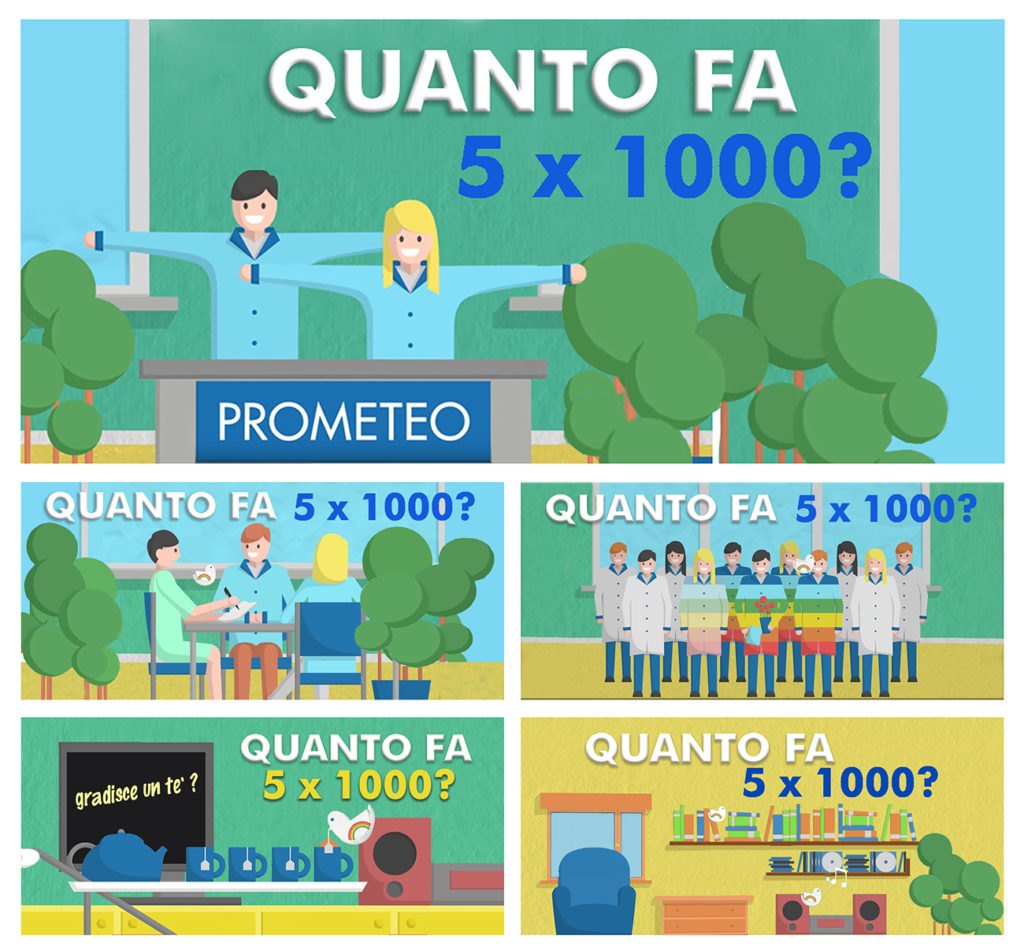 Quanto fa 5 x 1000? Fa davvero tanto! | PROMETEO - PROgetto Malattie